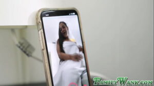 Big tits Miss Raquel drenched in cum after stepson pounding