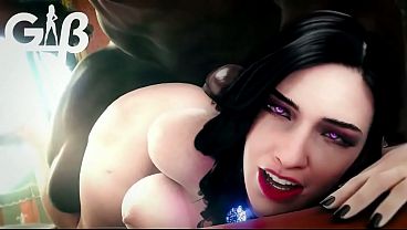 Yennefer Pounded by BBC [60FPS]