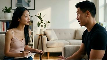 Asian psychologist rides her companion’s big cock – AI-generated content