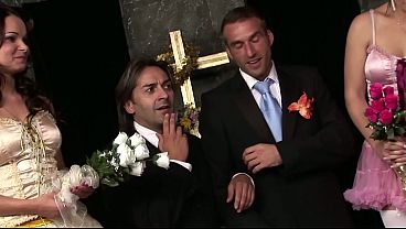 But Stacey wanted cock too so she hops on and gets it before they double blowjob for a finale