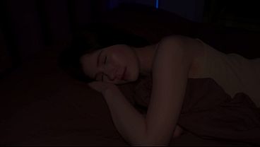 Excited the beauty, fucked her wet pussy and cum inside