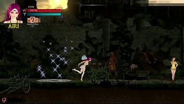 hentai game guilty hell 2 . Hot pink haired lady having sex with a tall man with big cock