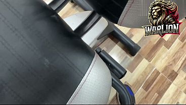 Massive Cock Deepthroated by a Naughty Petite Cutie in the Gym Locker Room