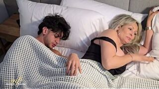 My friend’s husband puts his big cock in me and we end up having a threesome – Monique Fuentes, Andrea Castro and Zack Whiter