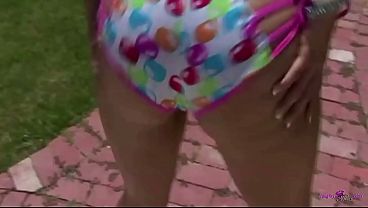 Big black cocks are her favorite and she loves to be fucked hard from behind