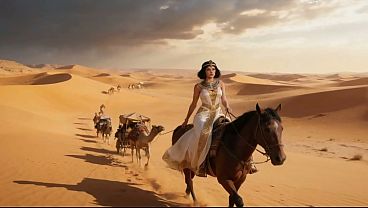 Cleopatra siendo penetrada por una grande y dura polla – Contenido generado por IA