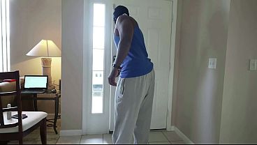 Cute Ebony Maid Will Do Anything to Please Her Boss, Even Suck & Fuck His Big black Cock BBC