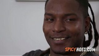 Hot Blonde Therapist Can’t Resist a Big Black Cock – Stella Luxx