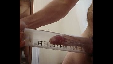 Hughgrection – Day 1 pumping and edging my big veiny cock