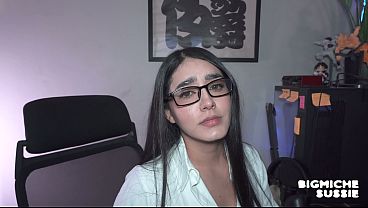 Let My Boss Creampie My Ass So I Don’t Get Fired – While My BF Waits Outside