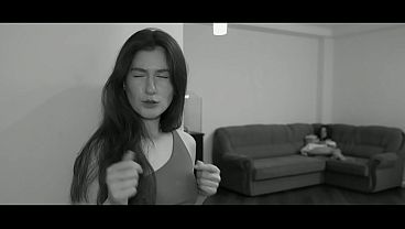 A guy with a huge cock fucks two hot bitches
