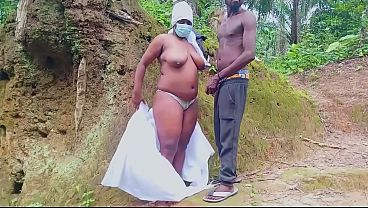 BBW Milf Stepmother ride on big fat cock to satisfied sex urges On the village road –
