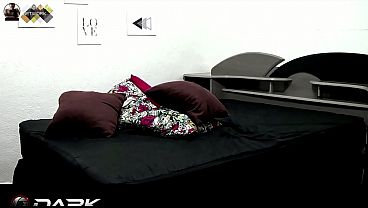 Brunette with a big ass crying on the dick of a well-endowed man.