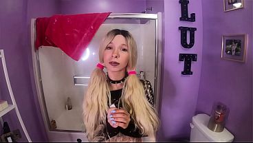 Horny Blonde Stepdaughter Wants Fucking My Big Dick