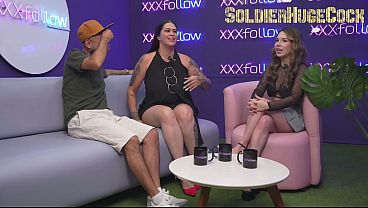 Massive Cock In Studio – Stacked MILF Voluntarily Fucked Hard On Live Podcast