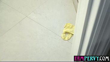 Sweaty teen stepsis Scarlett Johnson taboo fucked in the shower by stepbro