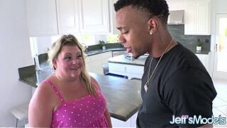 Chunky Blonde Tiffany Diamond Gets a Good Anal Pounding