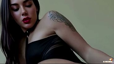 Fucking a horny mixed-race MILF with a big ass and a juicy pussy | Anal sex on the bed – intense orgasm – she asked me to secretly tear her pussy apart and put my cock inside her hot pussy |AI